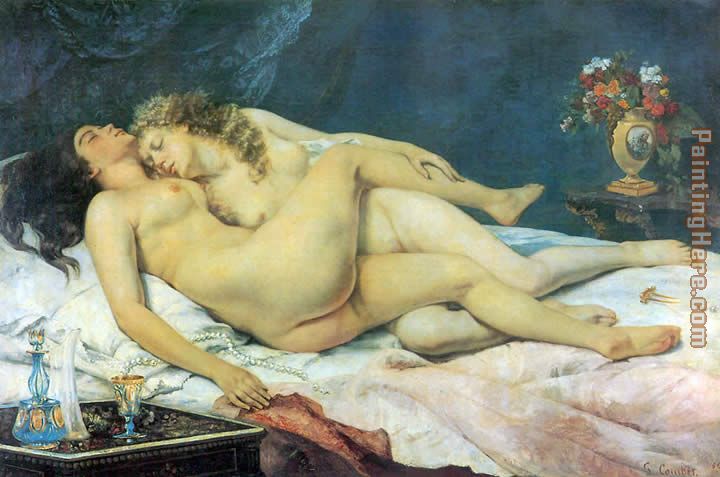 Gustave Courbet The Sleepers